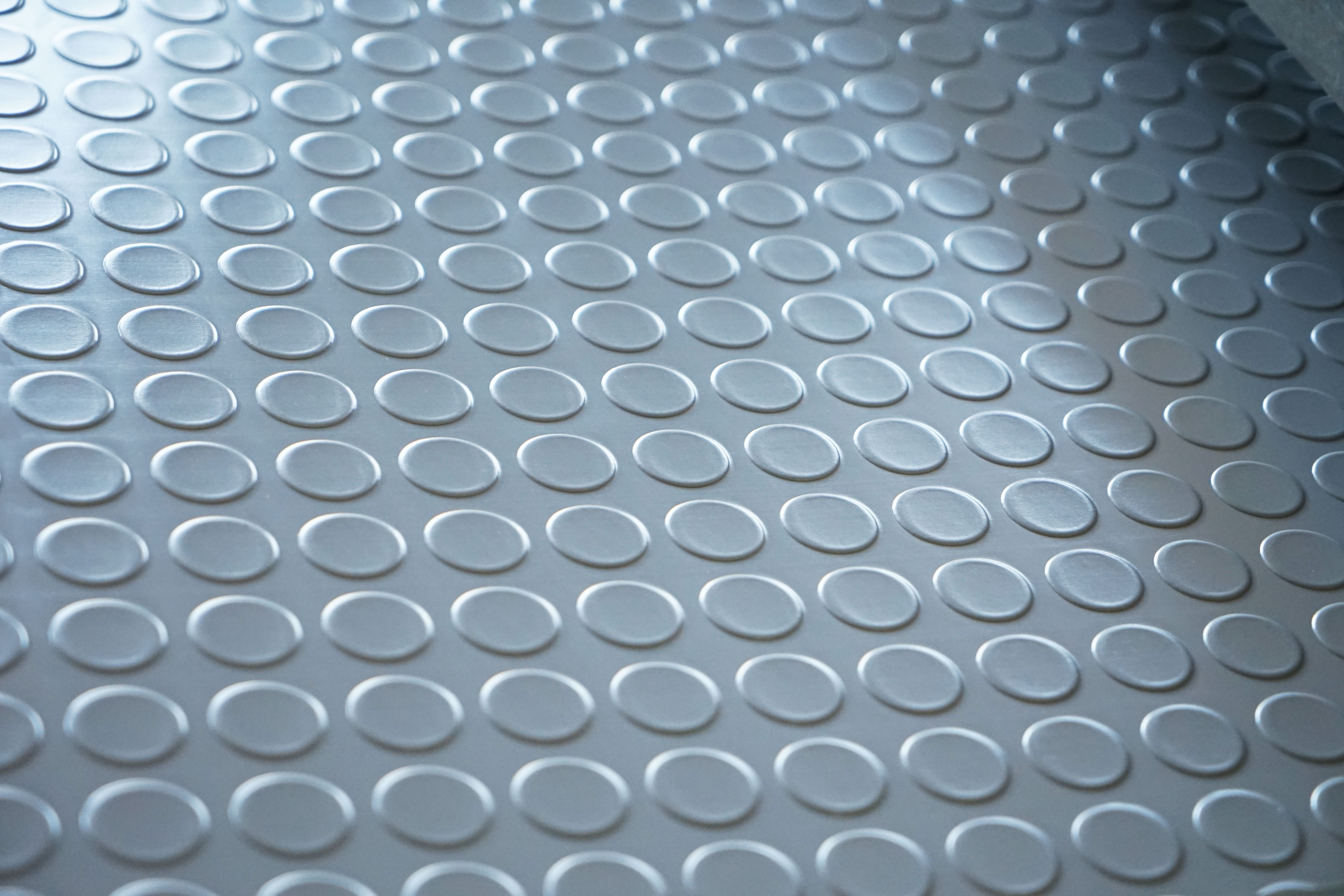 Tamaño personalizado de rollos de piso de moneda de PVC