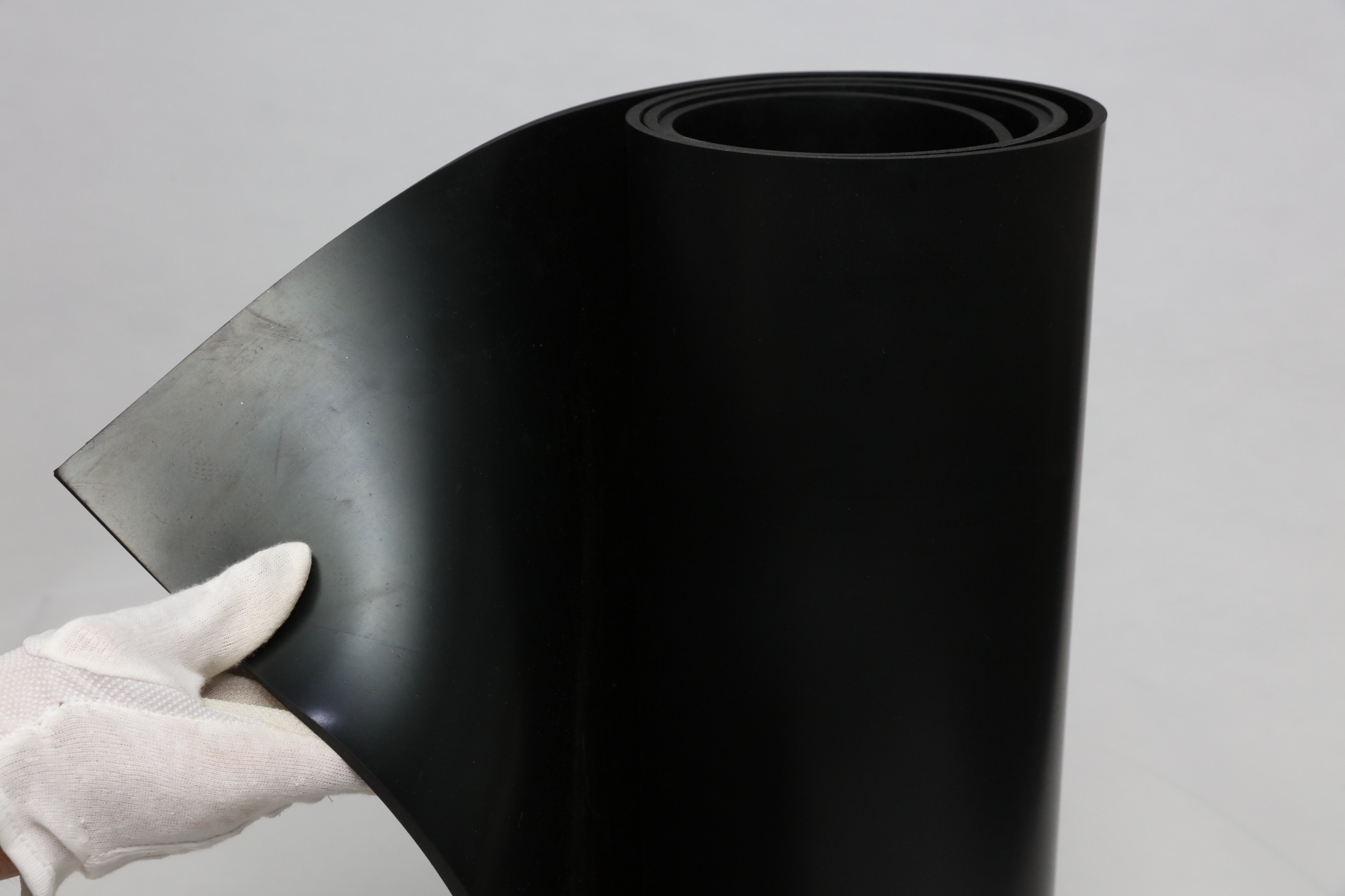 Hojas de caucho de neopreno Epdm negro industrial resistente al desgaste